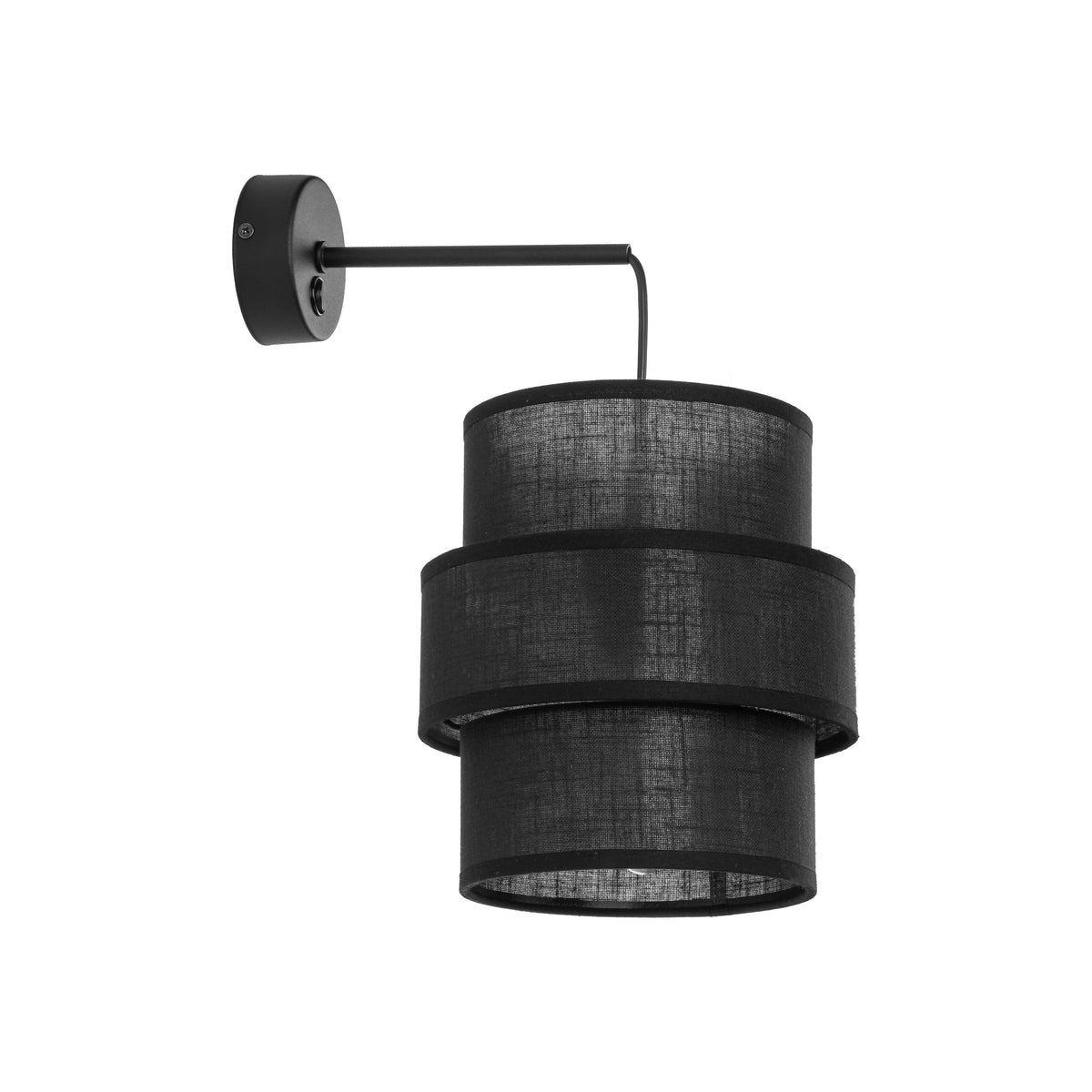 Aplica de perete Calisto Black 5955