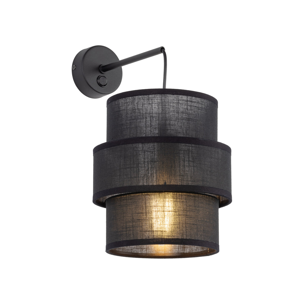 Aplică TK Lighting Calisto, negru, 5955