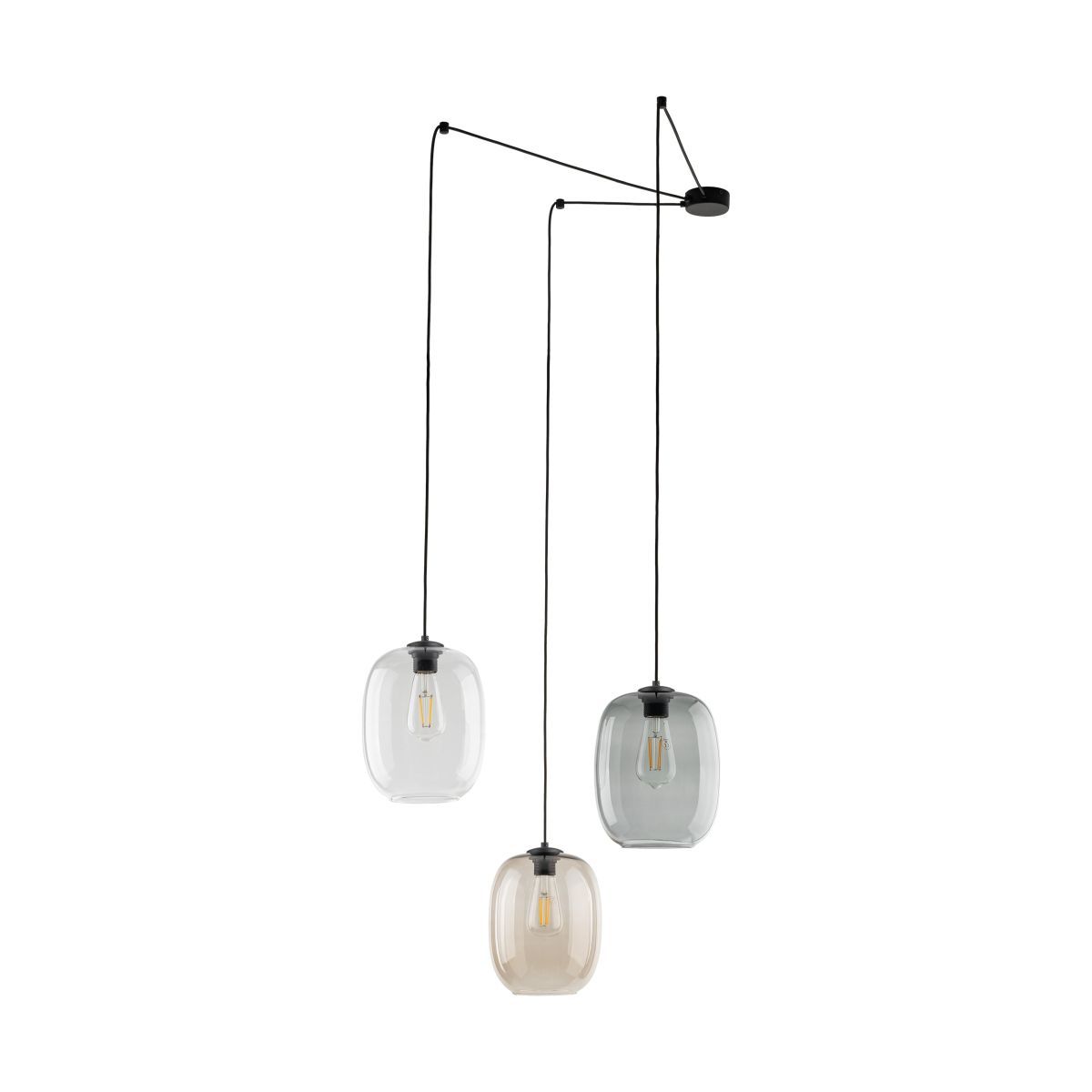 Lampă suspendată TK Lighting Elio Mix 3, 5972