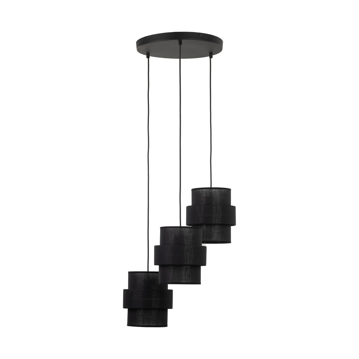 Lustra Calisto Black 3 PL 5981