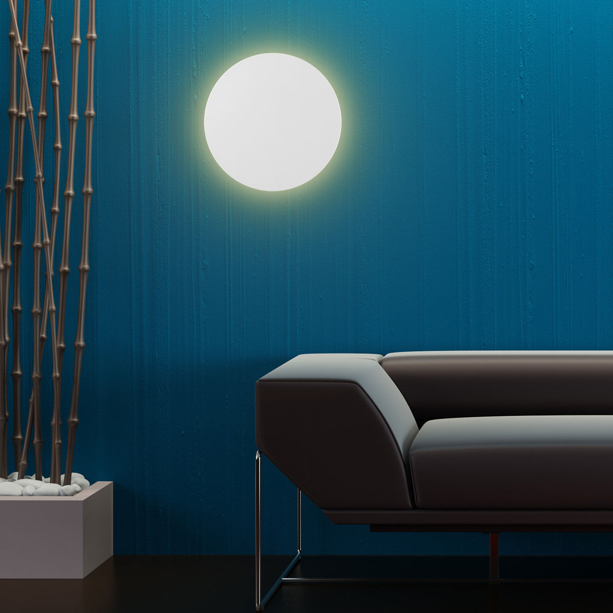 Lampa de perete Luna White 40 cm TK 6011