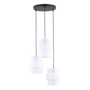 Lustră TK Lighting Calisto 3 PL, alb, 6018