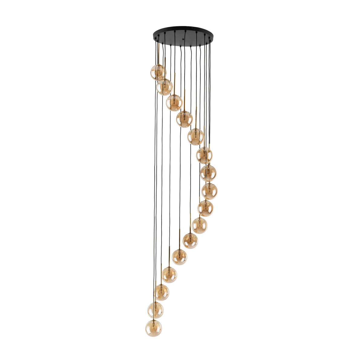 Lustră TK Lighting Aurora 16, auriu, 16 x G9, 6023