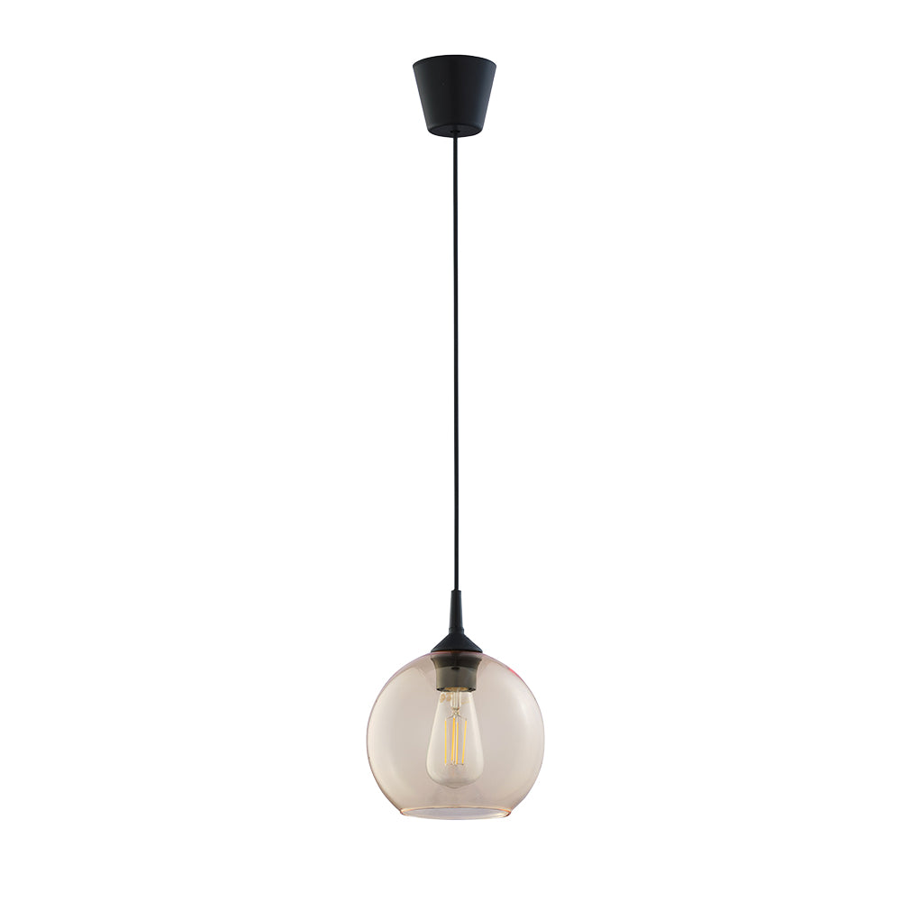 Pendul TK Lighting Cubus 1 200, chihlimbar, 6082