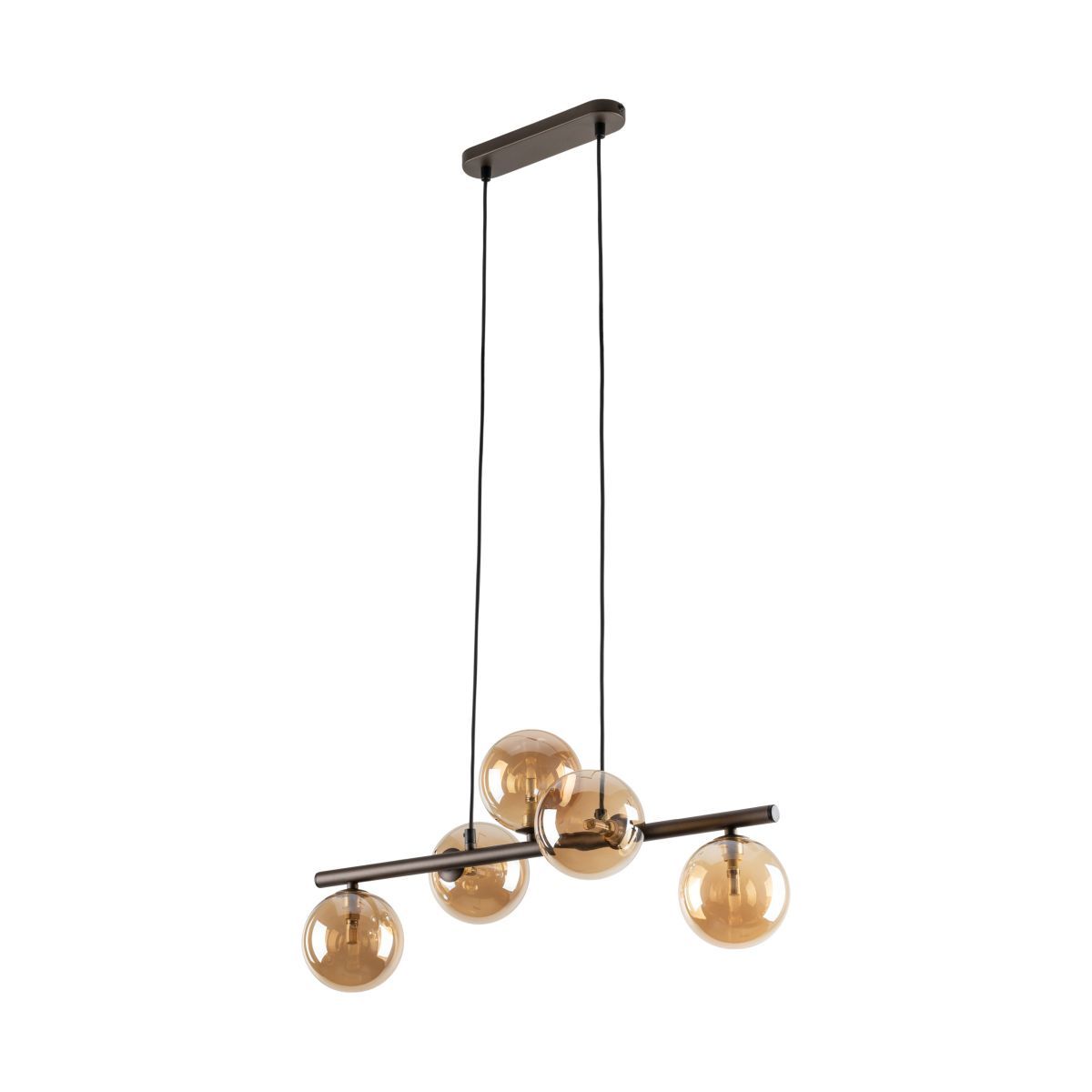 Lustră TK Lighting Estera 5, maro, 6105