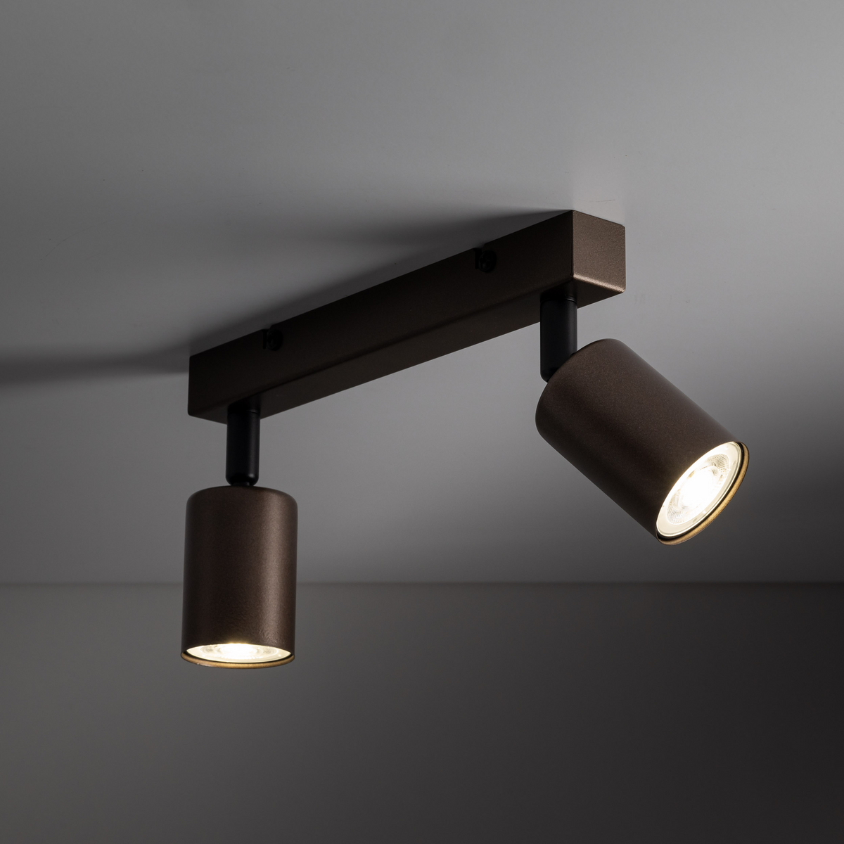 Plafonieră TK Lighting Top 2, maro, 6180
