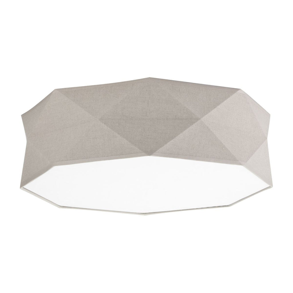 Plafoniera bej Kantoor 4 becuri LED 52 cm