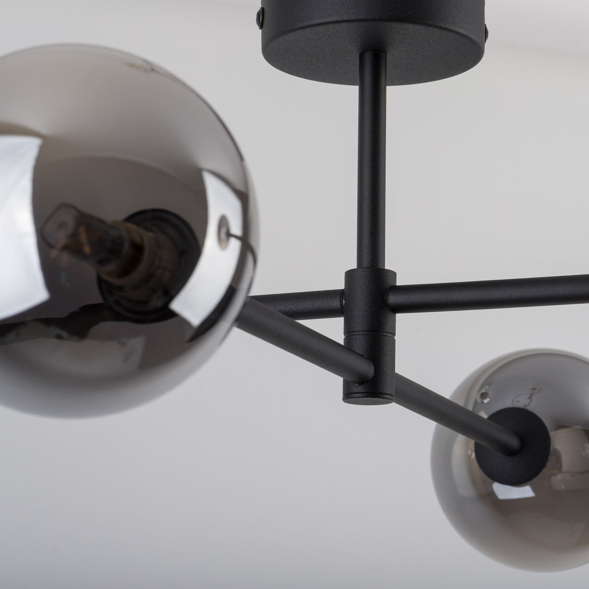 Plafonieră TK Lighting Sarius 4, negru, grafit, 4 x G9, 6235