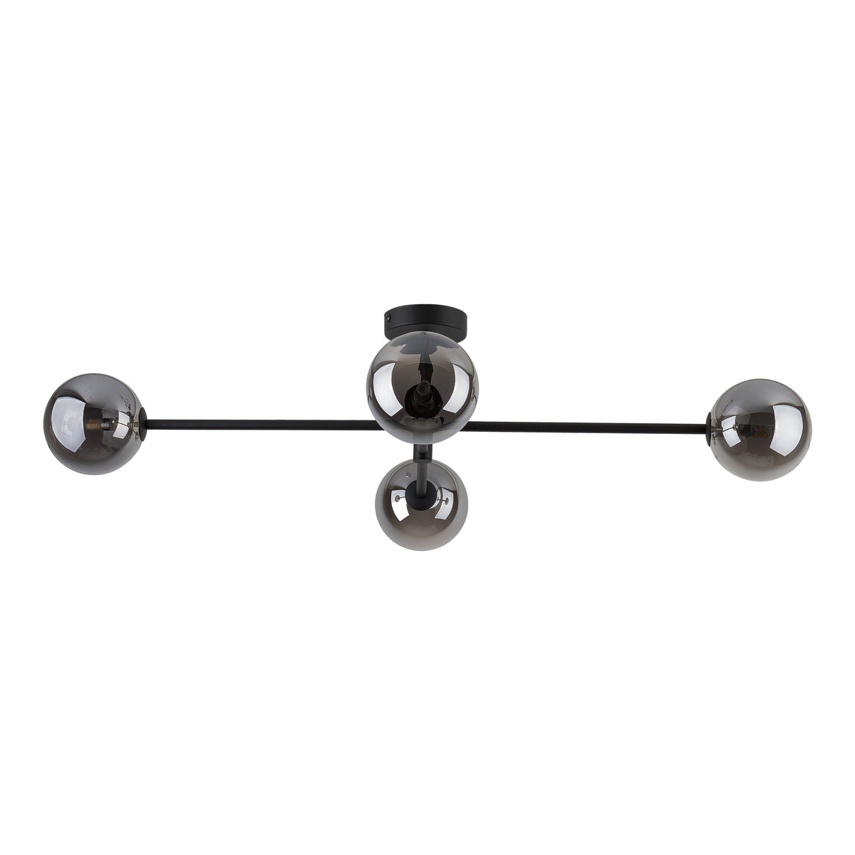 Plafonieră TK Lighting Sarius 4, negru, grafit, 4 x G9, 6235