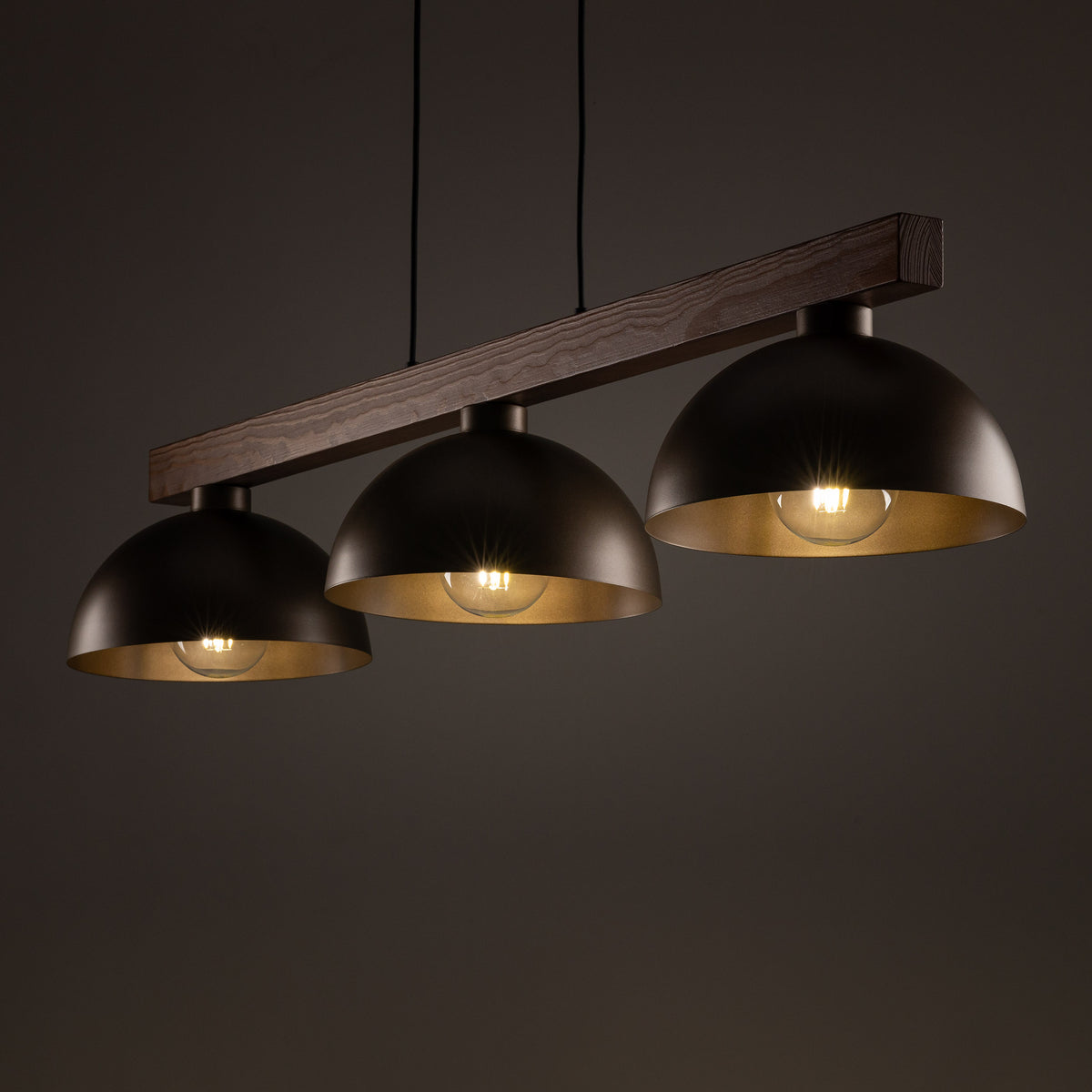 Lampa suspendată Oslo Brown 3 6299 TK 6299