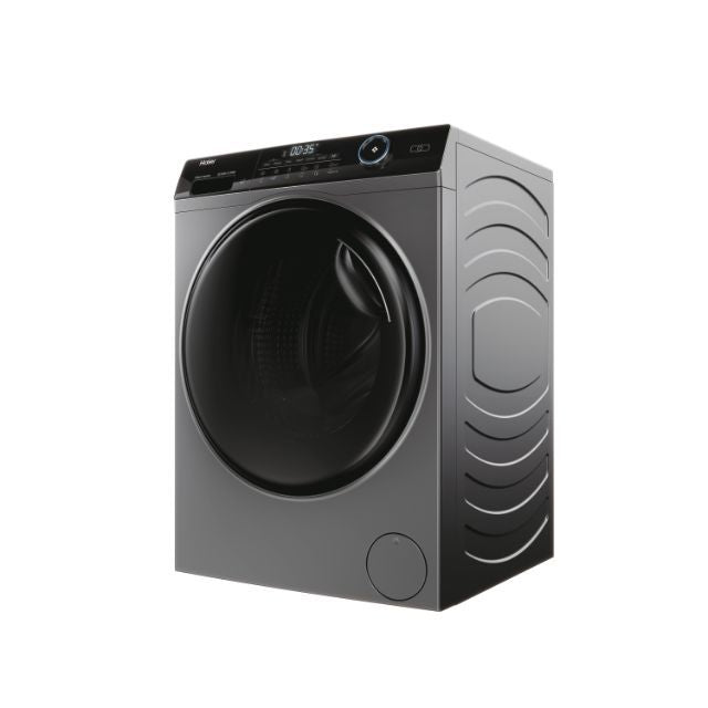 Mașină de spălat rufe cu uscător Haier HWD80B14959S8U1S, 5 kg / 5 kg, 1400 rpm, neagră