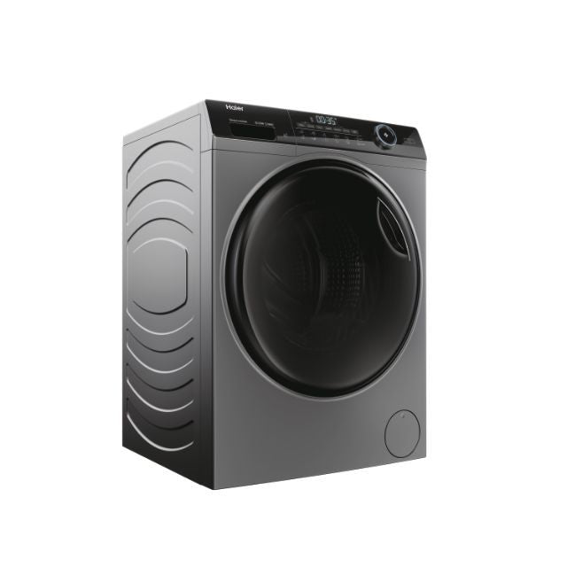 Mașină de spălat rufe cu uscător Haier HWD80B14959S8U1S, 5 kg / 5 kg, 1400 rpm, neagră