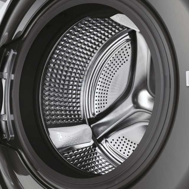 Mașină de spălat rufe cu uscător Haier HWD80B14959S8U1S, 5 kg / 5 kg, 1400 rpm, neagră