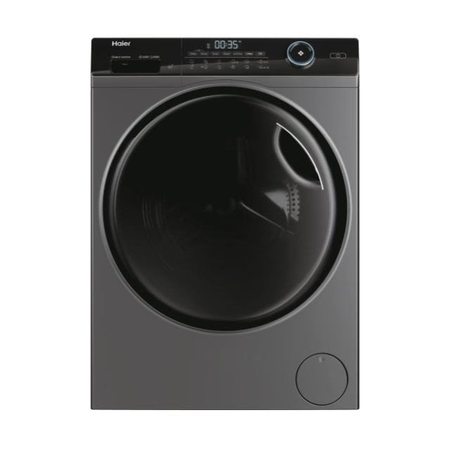 Masina de spalat rufe Haier HW80-B14959S8U1S, 8 kg, 1400 rpm, Clasa A, Motor Direct Motion, Wi-Fi, Refresh, ABT, Steam, iTime, Pillow Drum, Dual Spray, Antracit