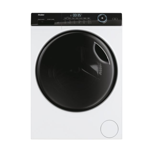 Masina de spalat rufe Slim Haier HW80-B14959TU1, 8kg, 1400 rpm, Motor Direct Motion, Wi-Fi, Refresh, iTime, SLIM, ABT, Clasa A, Alba HW80-B14959TU1-S