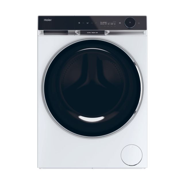 Mașină de spălat rufe cu uscător Haier HWD100-BD14397US, 6 kg / 6 kg, 1400 rpm, neagră