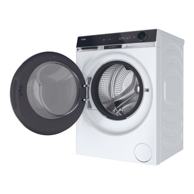 Mașină de spălat rufe cu uscător Haier HWD100-BD14397US, 6 kg / 6 kg, 1400 rpm, neagră