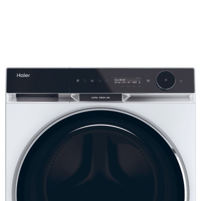 Mașină de spălat rufe cu uscător Haier HWD100-BD14397US, 6 kg / 6 kg, 1400 rpm, neagră