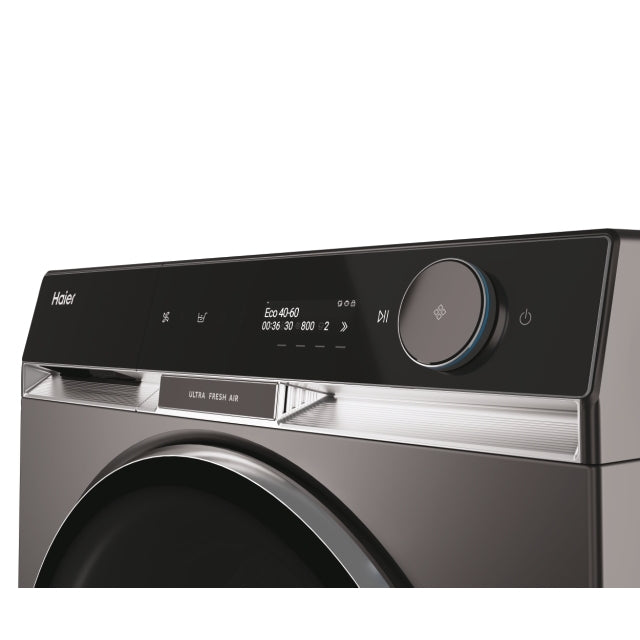 Mașină de spălat rufe Haier HW100BD14397PGUS, 10 kg, 1400 rpm, antracit