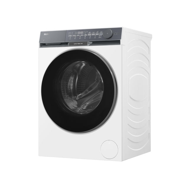 Mașină de spălat rufe Haier HW100-B14387U1-S, 10 kg, 1400 rpm, albă