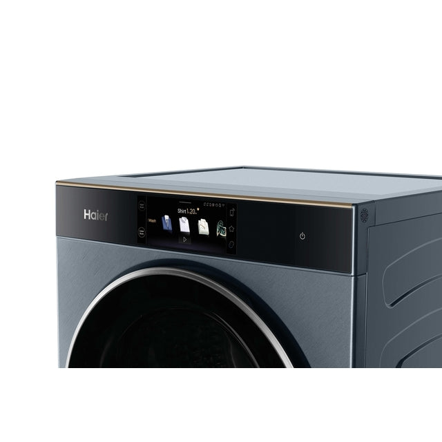 Centru de spălare și uscare Haier CLC108-GNU1-S, 10 kg / 8 kg, 1400 rpm, albastru