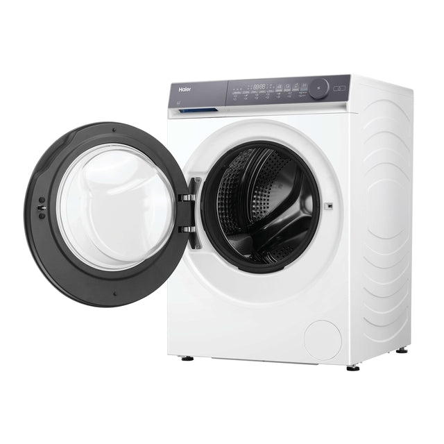 Mașină de spălat rufe cu uscător Haier HWD100-B14367U-S, 6 kg / 6 kg, 1400 rpm, argintie