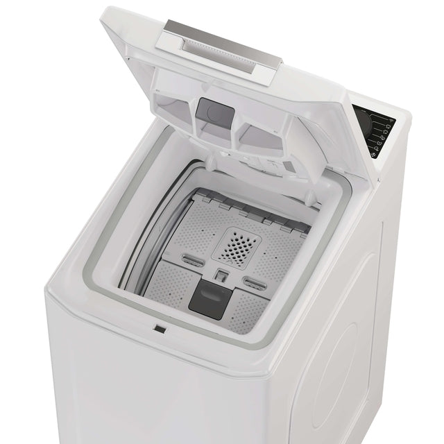 Mașină de spălat rufe cu încărcare verticală Haier THASN276TM7-S, 7 kg, 1200 rpm, albă
