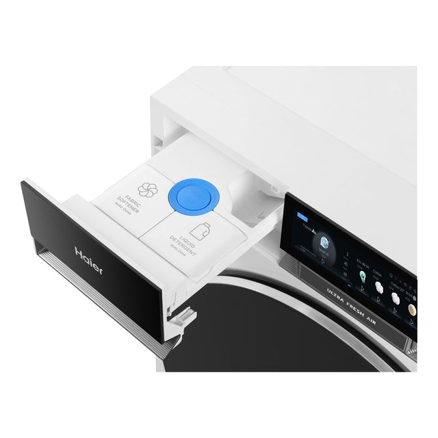 Mașină de spălat rufe Haier HW100-BD14611U1S, 10 kg, 1400 rpm, albă
