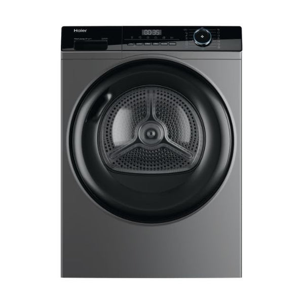 Uscator de rufe Haier HD90-A3939R-S9kg, A+++, Pompa de caldura, iRefresh, 14 pr, Antracit