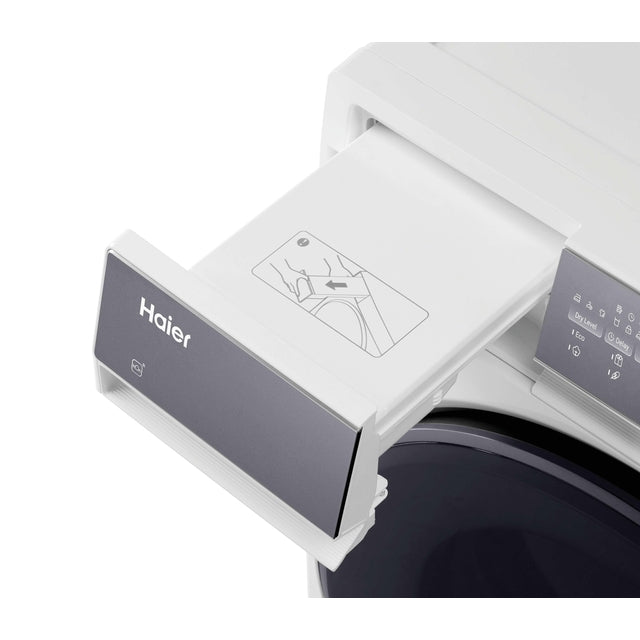 Uscător de rufe Haier HD90-C367U1-S, 9 kg, pompă de căldură, alb