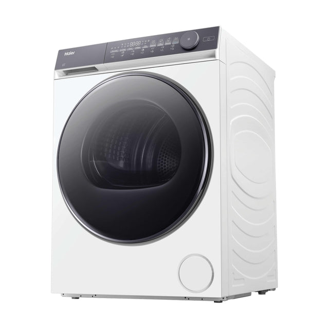 Uscător de rufe Haier HD80-C367U1-S, 8 kg, pompă de căldură, alb