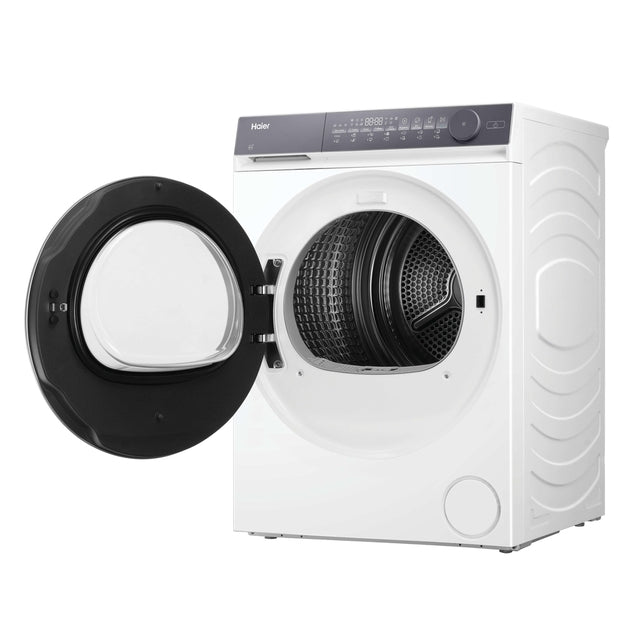Uscător de rufe Haier HD80-C367U1-S, 8 kg, pompă de căldură, alb