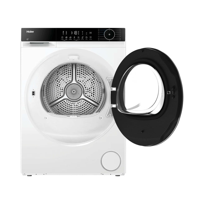 Uscător de rufe Haier HD80-D357U1-S, 8 kg, pompă de căldură, alb