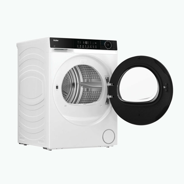 Uscător de rufe Haier HD80-D357U1-S, 8 kg, pompă de căldură, alb