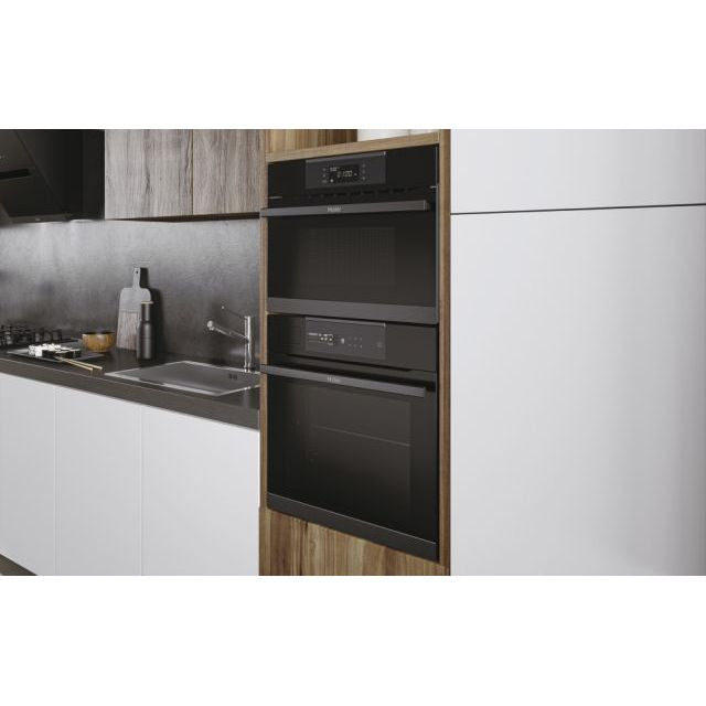 Cuptor încorporabil Haier HWO60SM5S9BH, 70 l, curățare pirolitică, negru