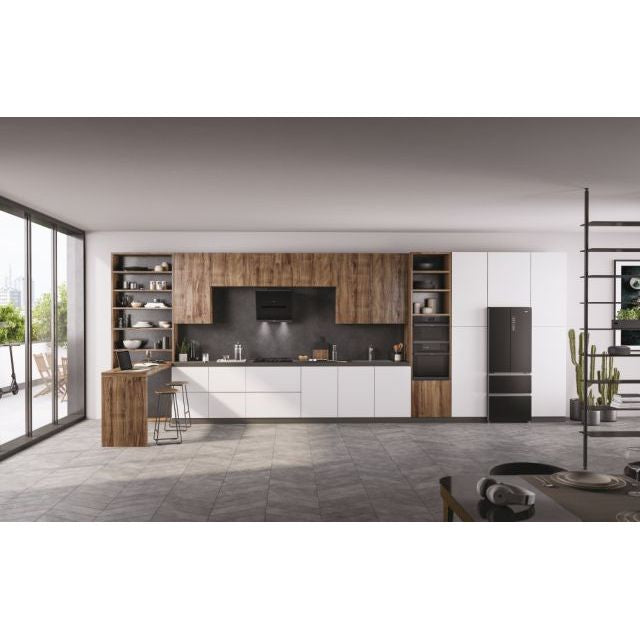 Cuptor încorporabil Haier HWO60SM5S9BH, 70 l, curățare pirolitică, negru
