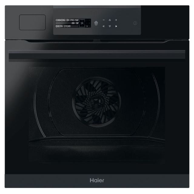 Cuptor încorporabil Haier HWO60SM6S9BH, 70 l, curățare pirolitică, negru