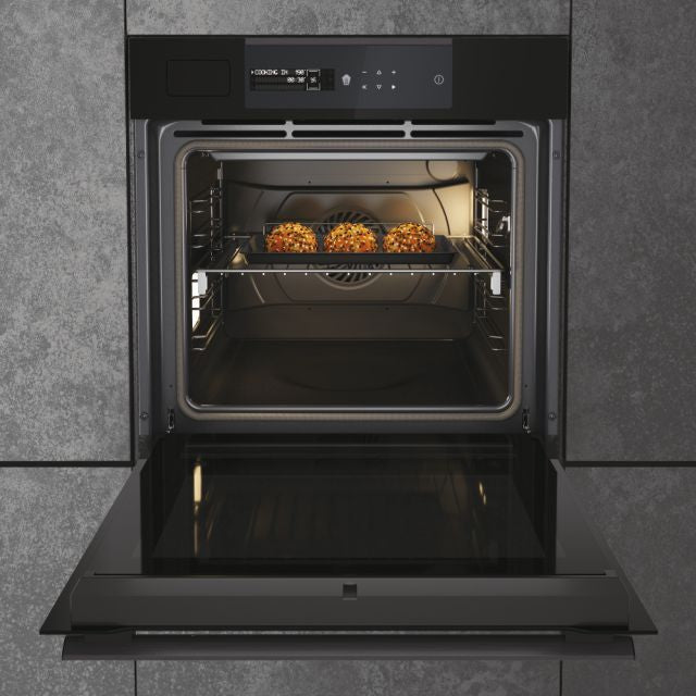 Cuptor încorporabil Haier HWO60SM6S9BH, 70 l, curățare pirolitică, negru