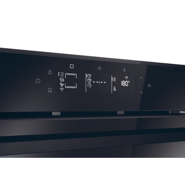 Cuptor încorporabil Haier H6 ID46G5SYTB, 78 l, curățare pirolitică, negru