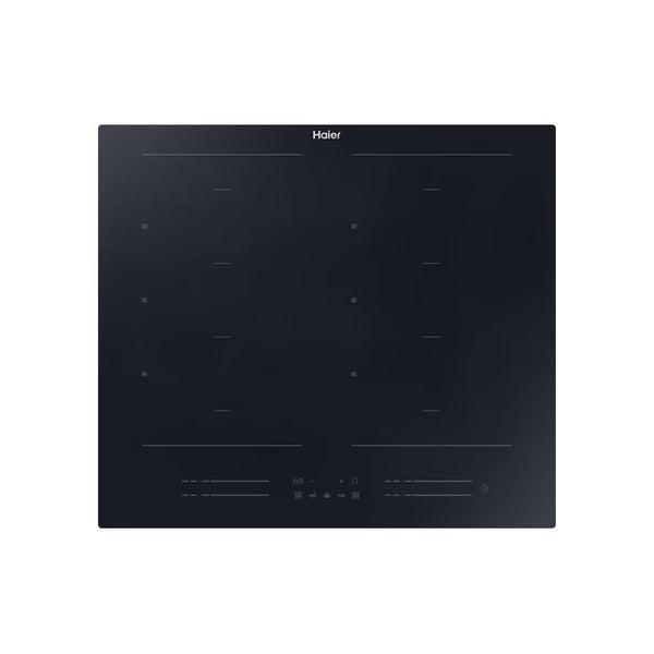 Plita incorporabila Haier HA2MTSJ68MC, Inductie, 8 zone de gatit, Control tactil multislider; 15 nivele de putere; Indicator de căldură reziduală, 60 cm, Negru