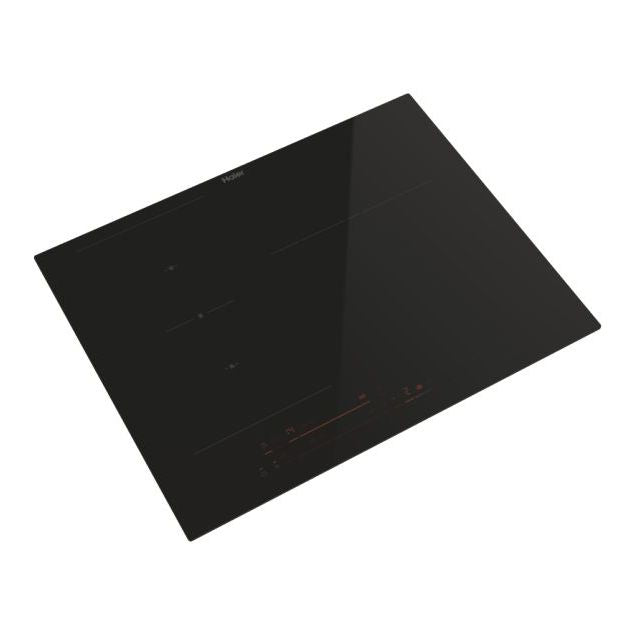Plită cu inducție Haier HAIFB53IRCS, 65 cm, 3 zone, neagră
