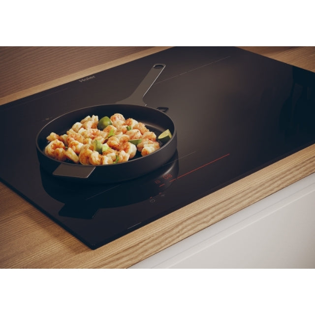 Plită cu inducție Haier HAIFB53IRCS, 65 cm, 3 zone, neagră