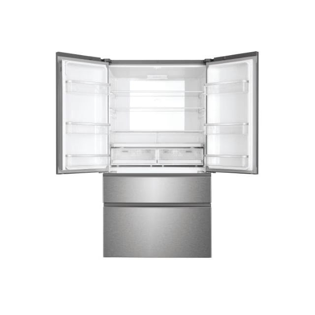 Frigider side by side French Door Haier HB26FSSAAA, 750 l, Total No Frost, inox