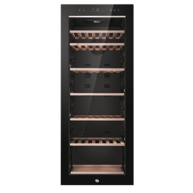 Răcitor de vinuri Haier HWS84GA, 84 sticle, o zonă