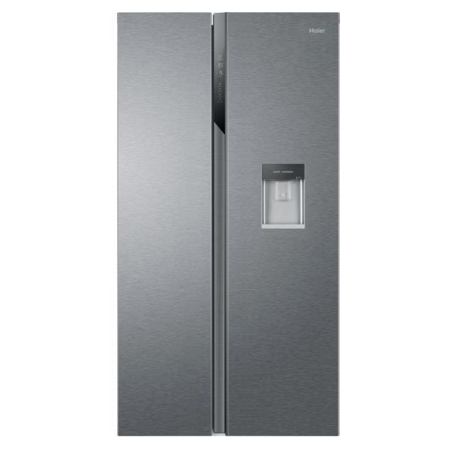Frigider side by side Haier HSR3918EWPG, 521 l, No Frost, argintiu