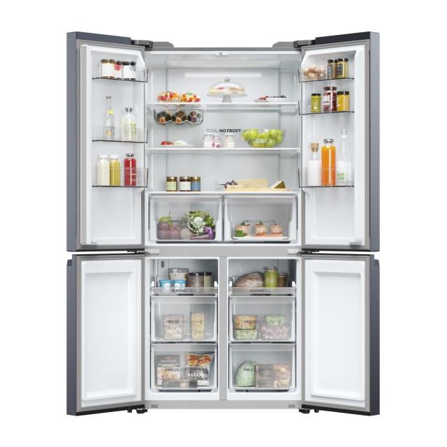 Frigider multi-door Haier HCR5919ENMB, 528 l, No Frost, negru