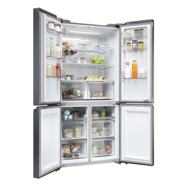Frigider multi-door Haier HCR5919ENMB, 528 l, No Frost, negru