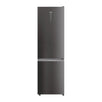 Combina frigorifica Haier HDW5620CNPD, 377 l, Clasa C, Total No Frost, WiFi, My Zone, Compresor Inverter, SuperFreezing, Display, H 200 cm, Dark Inox