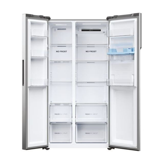 Frigider side by side Haier HSR5918DWMP, 521 l, Total No Frost, inox
