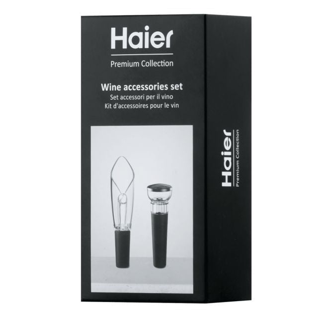 Set de accesorii pentru vin 2 în 1 Haier HAWGKIT02